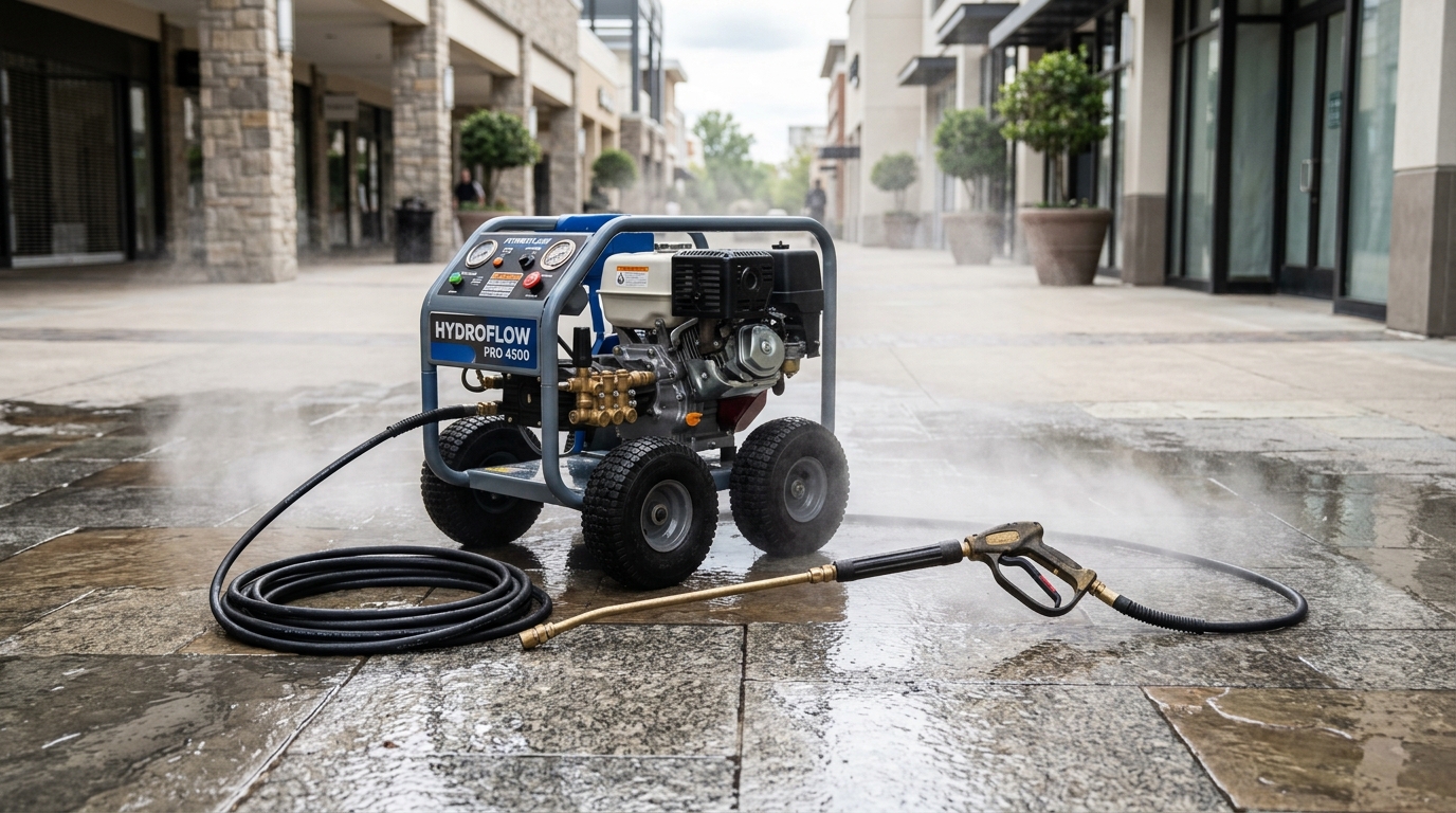 Commercial Pressure Washing & Snow Tech